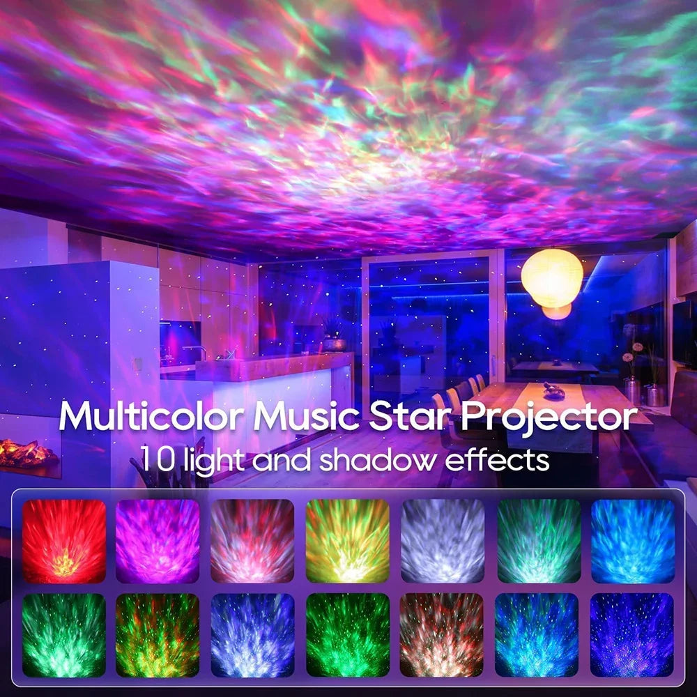 Mini LED Galaxy Projector — Transform Your Room Into a Starry Galaxy