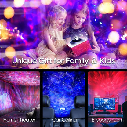 Mini LED Galaxy Projector — Transform Your Room Into a Starry Galaxy