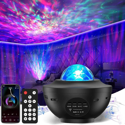 Mini LED Galaxy Projector — Transform Your Room Into a Starry Galaxy
